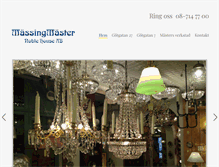 Tablet Screenshot of massingmaster.se